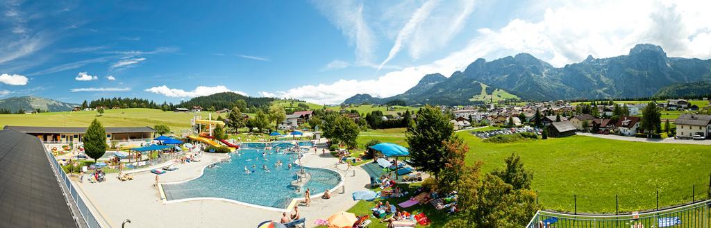 Appartamento Haus Panoramablick Abtenau Esterno foto