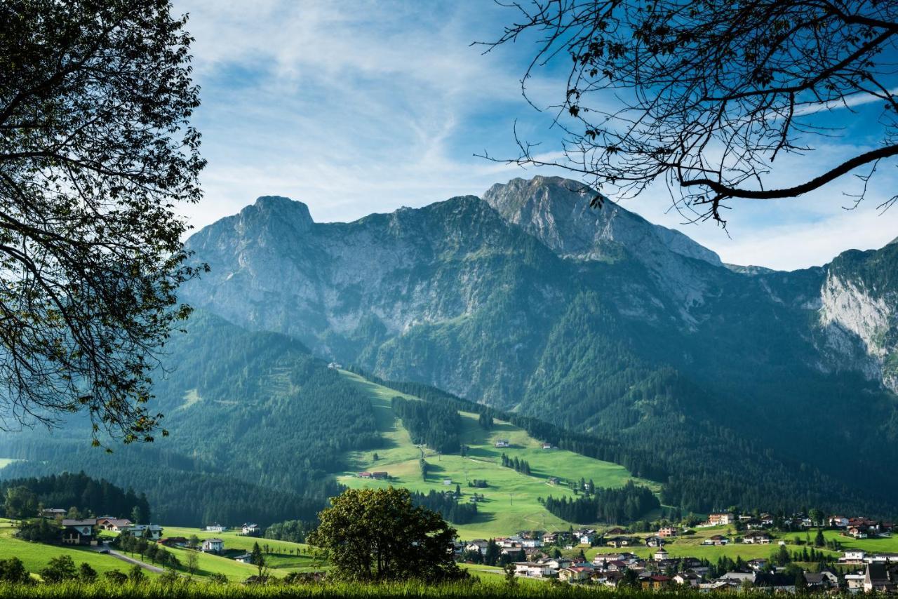 Appartamento Haus Panoramablick Abtenau Esterno foto