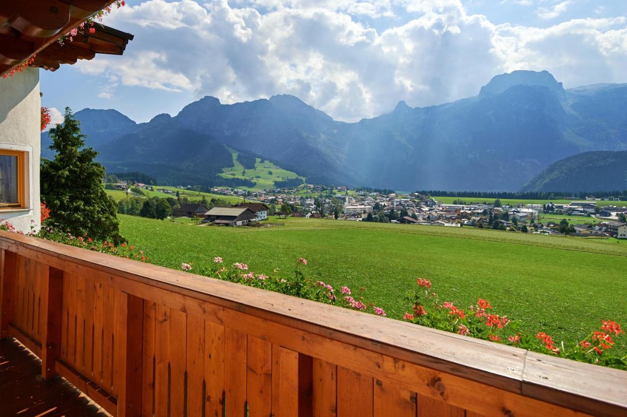 Appartamento Haus Panoramablick Abtenau Esterno foto